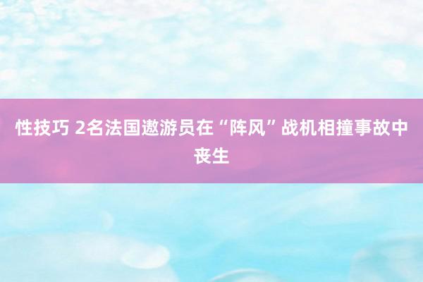 性技巧 2名法国遨游员在“阵风”战机相撞事故中丧生