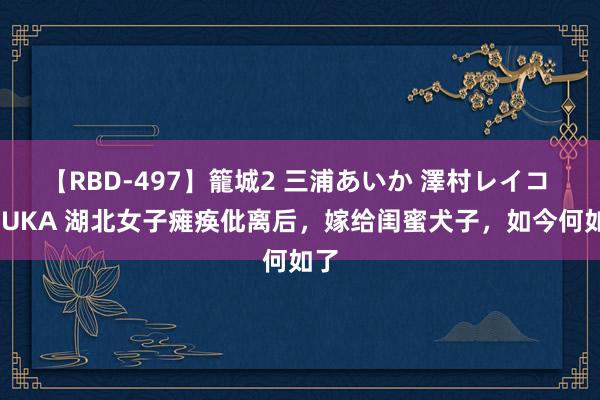 【RBD-497】籠城2 三浦あいか 澤村レイコ ASUKA 湖北女子瘫痪仳离后，嫁给闺蜜犬子，如今何如了